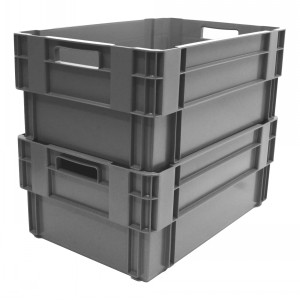 Standard Euro Box 60cm Solid Sides & Base 50 Litre
